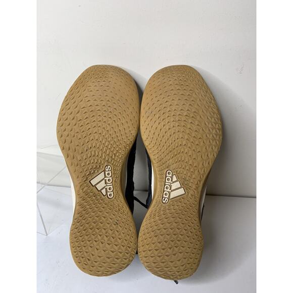 Adidas Mens Size 10.5 Icon 4 Trainer Baseball Shoes 'Black Gum' CG5270 - Picture 7 of 9